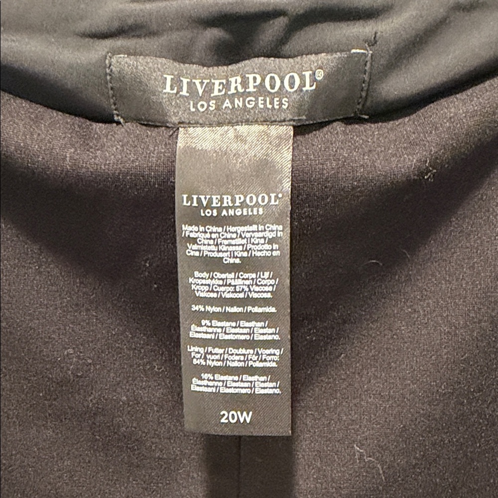Liverpool Reese Ankle Leggings | Sz 20W - Picture 5 of 6